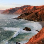 Glowing Coastline